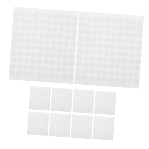 Alipis 1000 Stück Durchsichtiges Klebeband Plakatkitt Mehrzweck-klebebänder Rahmenaufkleber Für Die Wand Doppelklebeband Plakataufkleber Tischaufkleber Klare Klebepunkte Transparent Acryl von Alipis