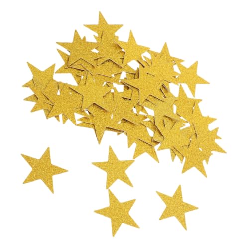 Alipis 100Stücke Goldene Sternförmige Konfetti Ausschnitte Aus Papier Für DIY Bastelprojekte Scrapbooking Grußkarten Und Sowie Geburtstagsdeko von Alipis