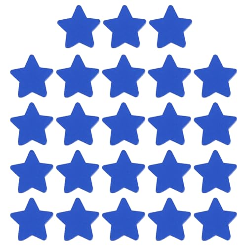 Alipis 100Stücke Holzsternperlen für Unabhängigkeitstag Dekoration Patriotische DIY Zubehör Natürliche Holzperlen für Kreative Bastelprojekte Vielseitig Einsetzbar für Schmuck von Alipis