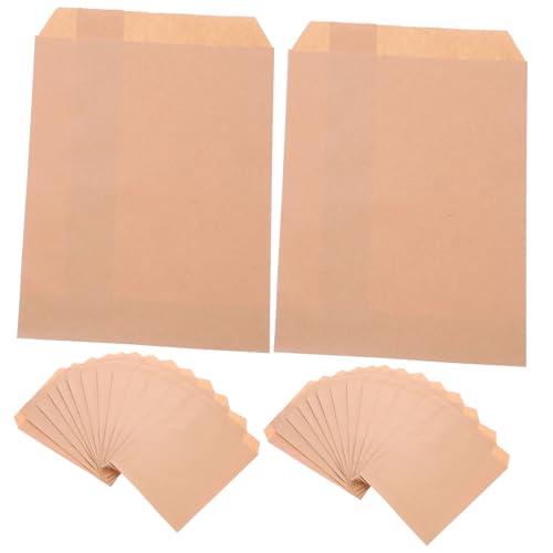 Alipis 100Stücke Kraftpapier für Papiertüten für Kekse Süßigkeiten Snacks Robuste Wiederverwendbare Lebensmittelverpackung für Partys Alipis 100Stücke Kraftpapier für Papiertüten für Kekse Süßigkeiten Snacks Robuste Wiederverwendbare Lebensmittelverpackung für Partys von Alipis