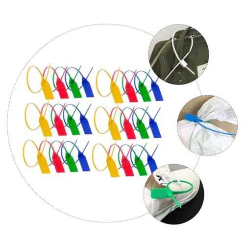 Alipis 100Stücke Sicherheitsdichtungen Selbstverriegelnde Plastiksiegel Für Effektiven Diebstahlschutz Identifikation Für Verpackungen Kleidung Alipis 100Stücke Sicherheitsdichtungen Selbstverriegelnde Plastiksiegel Für Effektiven Diebstahlschutz Identifikation Für Verpackungen Kleidung von Alipis