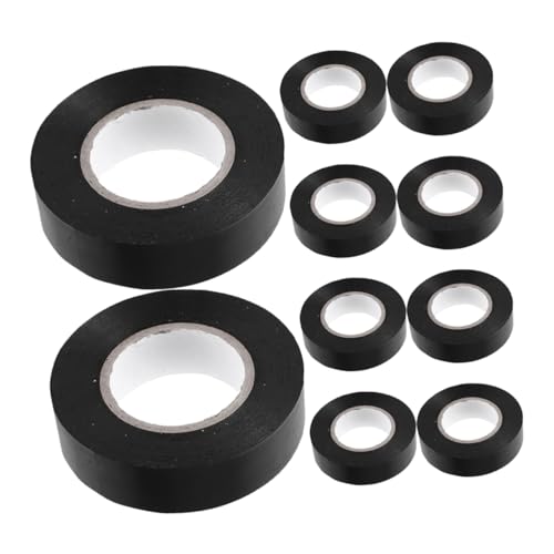 Alipis 10Rollen Isolierband Hochtemperatur Klebeband Elektriker Kabelband Für Bau Fertigung Korrosionsbeständig Langlebig Sicher Alipis 10Rollen Isolierband Hochtemperatur Klebeband Elektriker Kabelband Für Bau Fertigung Korrosionsbeständig Langlebig Sicher von Alipis