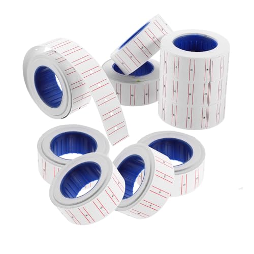 Alipis 10Rollen Preisschildpapier Etiketten Rolle Selbstklebende Preisaufkleber für Supermarkt Einzelhandel Lesbare Preisinformationen Kompatibel Alipis 10Rollen Preisschildpapier Etiketten Rolle Selbstklebende Preisaufkleber für Supermarkt Einzelhandel Lesbare Preisinformationen Kompatibel von Alipis