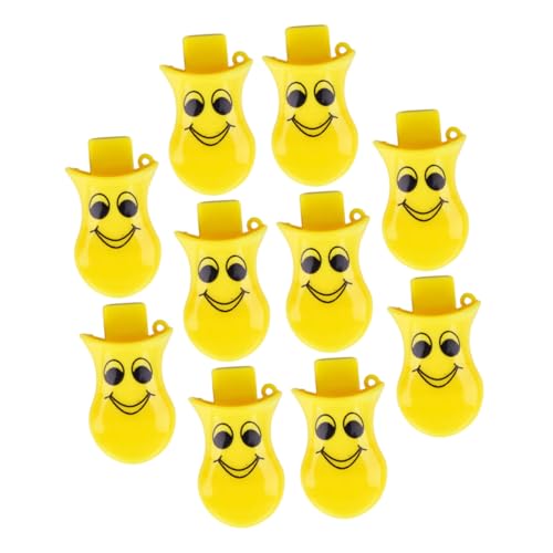 Alipis 10St Entenschnabelpfeife kinderspielzeug Pfeife Kinderparty Pfeife farbiges Pfeifenspielzeug für süße Pfeife Kindergebläse Plastik Yellow Alipis 10St Entenschnabelpfeife kinderspielzeug Pfeife Kinderparty Pfeife farbiges Pfeifenspielzeug für süße Pfeife Kindergebläse Plastik Yellow von Alipis