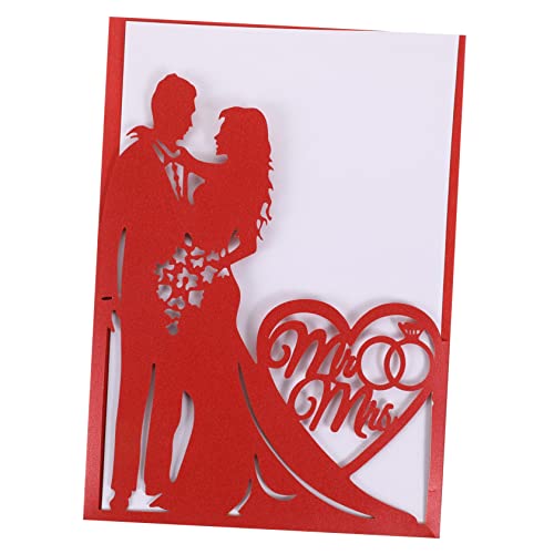 Alipis 10St Grußkarte jubiläumskarte anniversary card Hochzeitsfeier hochzeitsdekoration valentinstag karten Verkaufsstand Valentinsgrüße Einladungskarte Einladungen aushöhlen Papier rot Alipis 10St Grußkarte jubiläumskarte anniversary card Hochzeitsfeier hochzeitsdekoration valentinstag karten Verkaufsstand Valentinsgrüße Einladungskarte Einladungen aushöhlen Papier rot von Alipis
