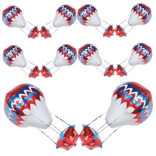 Alipis 10Stücke Heißluftballon Förmige Aluminiumfolie Luftballons Wiederverwendbar Dekoration Für Geburtstagsfeiern Und Hochzeiten Metallic Farben Festliche Alipis 10Stücke Heißluftballon Förmige Aluminiumfolie Luftballons Wiederverwendbar Dekoration Für Geburtstagsfeiern Und Hochzeiten Metallic Farben Festliche von Alipis