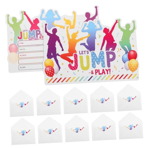 Alipis 12 Sätze Einladungskarten zum Spring Thema für Kindergeburtstage Einzigartige und Einladungskarten mit Umschlägen für Jungen für Partys und Feiern Alipis 12 Sätze Einladungskarten zum Spring Thema für Kindergeburtstage Einzigartige und Einladungskarten mit Umschlägen für Jungen für Partys und Feiern von Alipis