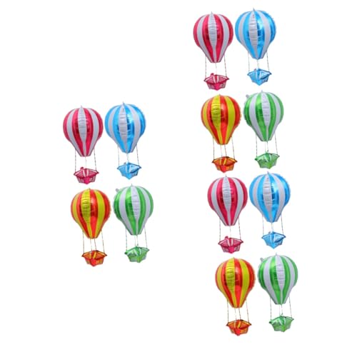 Alipis 12 Stk Ballon Flugspielzeug für Kinder Spielzeuge kinder mitgebsel kindergeburtstag room decoration Dekor Kinderspielzeug Modellieren Film Requisiten schmücken Aluminiumfolie von Alipis