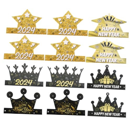 Alipis Silvester-partyhut 12er-pack Papierkronen Dekorativer Sulies-hut Lustige Formen Für Erwachsene Jungen Und Mädchen Karneval Foto-requisiten Alipis Silvester-partyhut 12er-pack Papierkronen Dekorativer Sulies-hut Lustige Formen Für Erwachsene Jungen Und Mädchen Karneval Foto-requisiten von Alipis