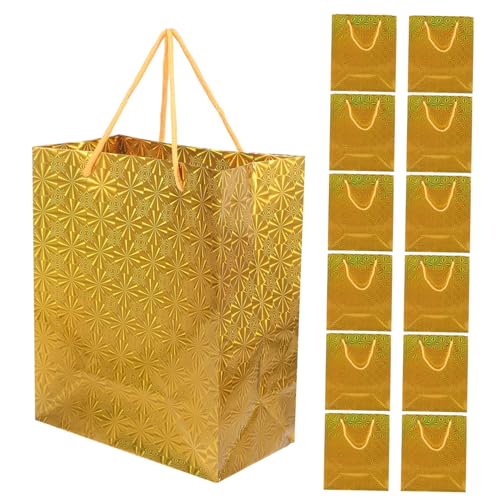 Alipis 12Stücke Geschenktüten Glänzende Geschenkverpackungsbeutel Mit Griffen Für Hochzeiten Und Partys Wiederverwendbare Geschenktüten Für Feiern Alipis 12Stücke Geschenktüten Glänzende Geschenkverpackungsbeutel Mit Griffen Für Hochzeiten Und Partys Wiederverwendbare Geschenktüten Für Feiern von Alipis