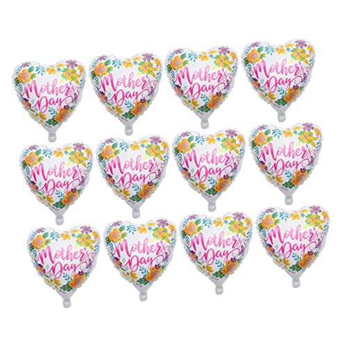 Alipis 12Stücke Muttertag Folienballons Große Herzballons Für Muttertag Party Dekoration Aluminiumfolien Ballons Herzform Für Festliche Anlässe Und Feiern Alipis 12Stücke Muttertag Folienballons Große Herzballons Für Muttertag Party Dekoration Aluminiumfolien Ballons Herzform Für Festliche Anlässe Und Feiern von Alipis