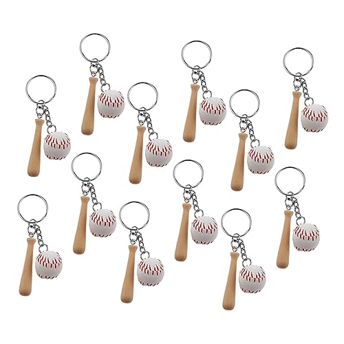 Alipis 12Stücke Teiliges Baseball Schlüsselanhänger aus PU und Dekorative Schlüsselringe für Baseball Partys Gastgeschenke und Sportveranstaltungen Leicht und Tragbar Alipis 12Stücke Teiliges Baseball Schlüsselanhänger aus PU und Dekorative Schlüsselringe für Baseball Partys Gastgeschenke und Sportveranstaltungen Leicht und Tragbar von Alipis