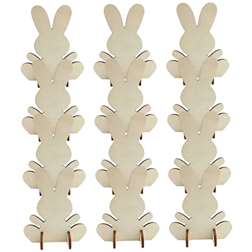 Alipis 12Stücke Unvollendete Osterhasen Holzfiguren Zum Bemalen Holzdeko Für DIY Bastelprojekte Kreativspielzeug Dekoration Für Ostern Und Bastelaktivitäten Alipis 12Stücke Unvollendete Osterhasen Holzfiguren Zum Bemalen Holzdeko Für DIY Bastelprojekte Kreativspielzeug Dekoration Für Ostern Und Bastelaktivitäten von Alipis