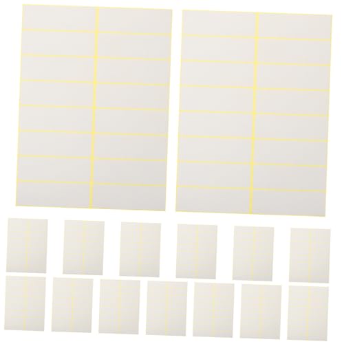 Alipis 15 Blatt Preisschild Aufkleber Etiketten Aufkleber entfernbare Etiketten lassen sich leicht abziehen Etiketten für Preisauszeichnung Etikett-Aufkleber Etikettenaufkleber klein Weiß Alipis 15 Blatt Preisschild Aufkleber Etiketten Aufkleber entfernbare Etiketten lassen sich leicht abziehen Etiketten für Preisauszeichnung Etikett-Aufkleber Etikettenaufkleber klein Weiß von Alipis