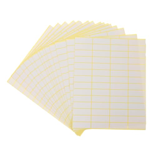 Alipis 15 Blatt Preisschild Aufkleber Etiketten Leer Klebrig Klebstoff Vinyl Aufkleber Für Preisschilder Preisaufkleber Für Den Einzelhandel Klein Weiß Selbstklebendes Papier Alipis 15 Blatt Preisschild Aufkleber Etiketten Leer Klebrig Klebstoff Vinyl Aufkleber Für Preisschilder Preisaufkleber Für Den Einzelhandel Klein Weiß Selbstklebendes Papier von Alipis