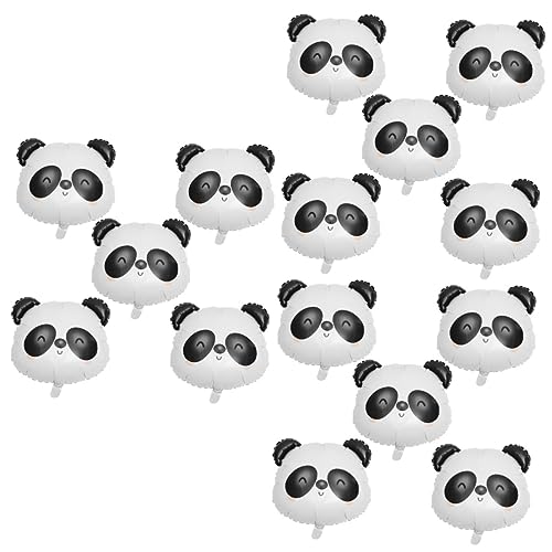 Alipis 15 Stck Teiliges Panda Folienballon Dekorative Party Luftballons mit Klaren Mustern Niedliche Tierform für Kindergeburtstag Sommerdeko Foto Requisiten und Raumgestaltung von Alipis