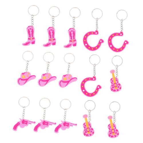 Alipis 15 Stück Teiliges Cartoon Schlüsselanhänger Cowgirl Themen Schlüsselketten für Taschen Luggage Anhänger Einzigartige für Partys und Feiertage Alipis 15 Stück Teiliges Cartoon Schlüsselanhänger Cowgirl Themen Schlüsselketten für Taschen Luggage Anhänger Einzigartige für Partys und Feiertage von Alipis