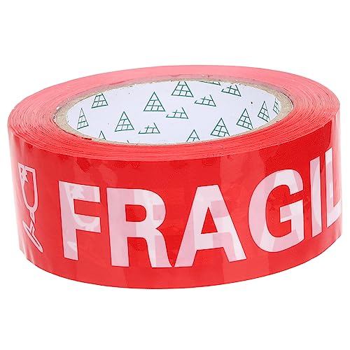 Alipis 1Rolle Fragile Versandband Selbstklebendes Warnband für Zerbrechliche Gegenstände für Karton Kisten Verpackungen Transportabel Leicht Sorgt für Sichere von Alipis