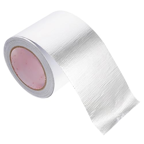 Alipis 1Rolle Hitzebeständiges Aluminiumfolien Klebeband Wasserdichtes Foliendichtungsband zur Reparatur von Rohren Isolierung für Hohe Temperaturen Langlebig und Vielseitig von Alipis