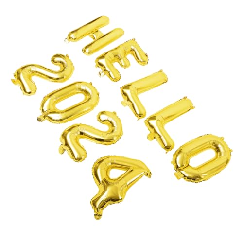 Alipis 1Satz Dekorative Folienballons Neujahrsballons Für Silvester Und Weihnachtsfeiern Party Dekorationen Für Festliche Alipis 1Satz Dekorative Folienballons Neujahrsballons Für Silvester Und Weihnachtsfeiern Party Dekorationen Für Festliche von Alipis