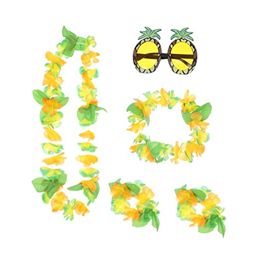 Alipis 1Satz Hawaiianische Party Brillen Teiliges Luau Dekorations mit Blumen Girlanden Ergonomischem Design und Einzigartigem Look für Tropische Feiern und Hochzeiten Alipis 1Satz Hawaiianische Party Brillen Teiliges Luau Dekorations mit Blumen Girlanden Ergonomischem Design und Einzigartigem Look für Tropische Feiern und Hochzeiten von Alipis