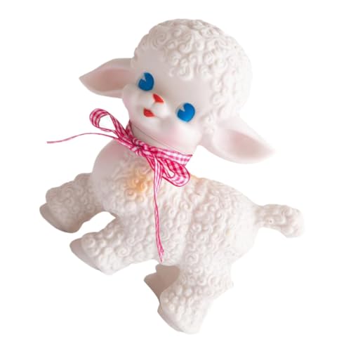 Alipis Lebensechte Lammdekoration aus Polyresin Kreatives Lammornament für Schreibtisch Wohnküche Tierfigur mit Geräuschfunktion Niedliche Schafdeko für Kinderzimmer Wohnzimmer Alipis Lebensechte Lammdekoration aus Polyresin Kreatives Lammornament für Schreibtisch Wohnküche Tierfigur mit Geräuschfunktion Niedliche Schafdeko für Kinderzimmer Wohnzimmer von Alipis