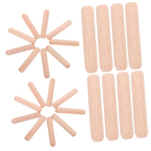Alipis 1Tasche Holzdübelstifte Geriffelte Holzdübel Für Möbel Handwerk Für Holzbearbeitung Möbelverbindungen Bastelholz Zubehör Alipis 1Tasche Holzdübelstifte Geriffelte Holzdübel Für Möbel Handwerk Für Holzbearbeitung Möbelverbindungen Bastelholz Zubehör von Alipis