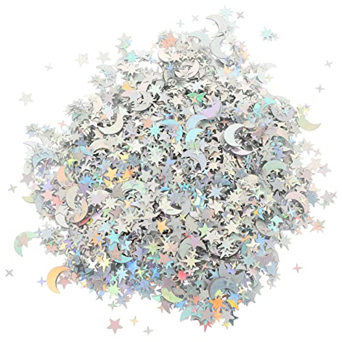 Alipis 1Tasche Mond Konfetti Glitzernde Tischdekoration Für Hochzeiten Geburtstagsfeiern Und Partys Gemischte Streu Für Festliche Anlässe Alipis 1Tasche Mond Konfetti Glitzernde Tischdekoration Für Hochzeiten Geburtstagsfeiern Und Partys Gemischte Streu Für Festliche Anlässe von Alipis