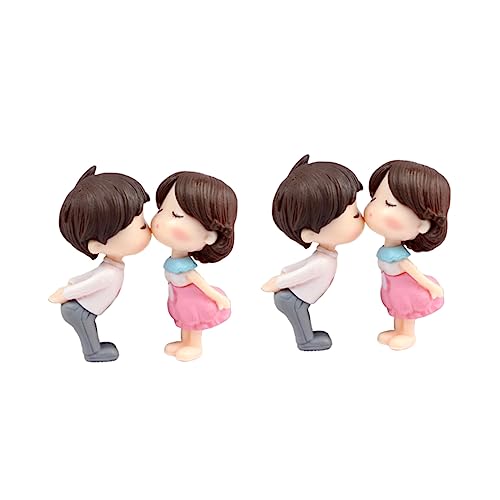 Alipis 2 Paare Figuren Tortendeko PVC Material Umweltfreundlich Miniatur Landschaftsornamente für Kuchen DIY Party Dekoration Valentinstag Alipis 2 Paare Figuren Tortendeko PVC Material Umweltfreundlich Miniatur Landschaftsornamente für Kuchen DIY Party Dekoration Valentinstag von Alipis