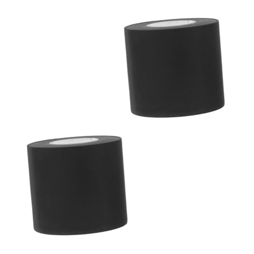 Alipis 2 Rollen Band mit hoher Hitze Kanäle Abdeckung im Freien schwer wickeln Conditioner Pflicht Wärmeband Kabelband klimaanlage dichtband elektrisches Band Klebeband nutzen PVC Schwarz von Alipis