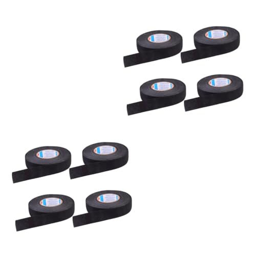 Alipis 2 Sätze Auto Klebeband Hochwertiges Isolierband Für Kabel Flammensicheres Gewebeband Für Diy Industrielle Anwendungen Schwarz 4 Stücke * 2 von Alipis