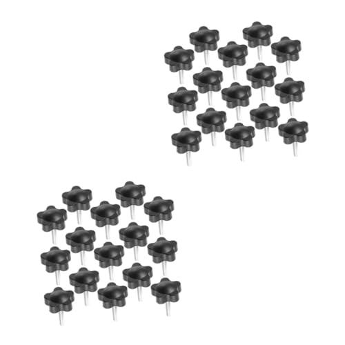 Alipis 2 Sätze Handschraube Manuelle Schrauben Klemmen Klemmschraube Gewindeknopf Knopfschrauben Klemmknopf Rändelschraube Daumenschrauben Klemmknöpfe Zinklegierung Schwarz 15 Stück * 2 Alipis 2 Sätze Handschraube Manuelle Schrauben Klemmen Klemmschraube Gewindeknopf Knopfschrauben Klemmknopf Rändelschraube Daumenschrauben Klemmknöpfe Zinklegierung Schwarz 15 Stück * 2 von Alipis