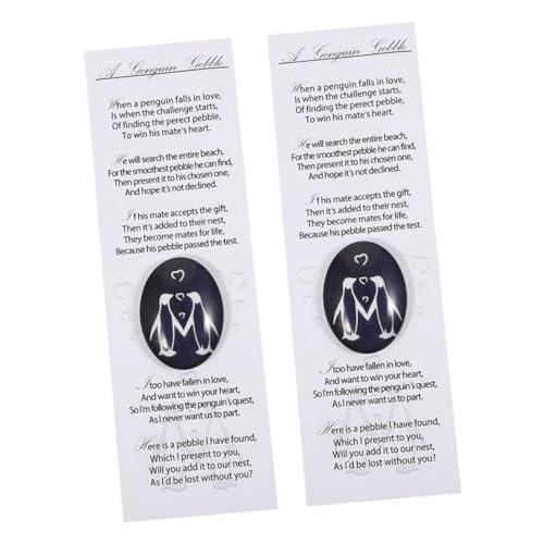 Alipis 2 Sätze Positives Pinguin- Tischdekoration Pinguin Freundschaftsgeschenk Pinguin für Geliebte positiver Pinguin Pinguin-Geburtstagskarte Pinguin-Schmuck Glas Black Alipis 2 Sätze Positives Pinguin- Tischdekoration Pinguin Freundschaftsgeschenk Pinguin für Geliebte positiver Pinguin Pinguin-Geburtstagskarte Pinguin-Schmuck Glas Black von Alipis