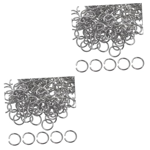 Alipis 2 Sätze Sprungringe Für Schmuckherstellung Öffnung Robustes Material Für Diy Armbänder Für Kreative Projekte Bastelarbeiten 200 Stück * 2 Alipis 2 Sätze Sprungringe Für Schmuckherstellung Öffnung Robustes Material Für Diy Armbänder Für Kreative Projekte Bastelarbeiten 200 Stück * 2 von Alipis