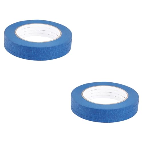 Alipis 2 Sätze Teiliges Auto Klebeband Blau Hochtemperaturbeständiges Selbstklebendes Papier Für Fahrzeuglackierung Innenraumrenovierung Wichtige Sommerartikel Für Autos 4 Stück * 2 von Alipis