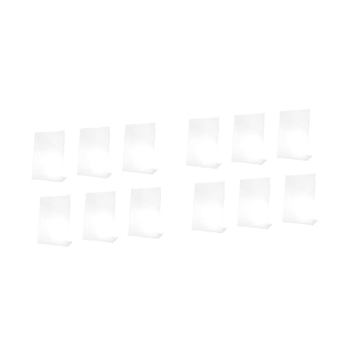 Alipis 2 Sätze Tischkarte Aus Acryl Etikettenhalter Für Warenschilder Einzelhandelsetiketthalter Displayhalter Tischschildhalter Transparent 6 Stücke * 2 Alipis 2 Sätze Tischkarte Aus Acryl Etikettenhalter Für Warenschilder Einzelhandelsetiketthalter Displayhalter Tischschildhalter Transparent 6 Stücke * 2 von Alipis