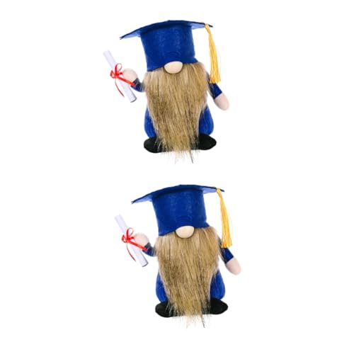 Alipis 2 Stück Graduation GNOME Doll Faceless Rudolph Decoration Abschlussfeiern und Dekoration Handgefertigt aus Weichem für Fotos und Erinnerungen Alipis 2 Stück Graduation GNOME Doll Faceless Rudolph Decoration Abschlussfeiern und Dekoration Handgefertigt aus Weichem für Fotos und Erinnerungen von Alipis