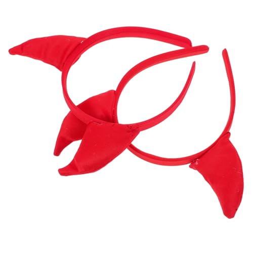 Alipis 2 Stück Halloween Teufelshörner Haarreif für Damen und Mädchen Rote Dämonen Hörner Kostüm Accessoire für Cosplay und Themenpartys Vielseitig und Bequem Alipis 2 Stück Halloween Teufelshörner Haarreif für Damen und Mädchen Rote Dämonen Hörner Kostüm Accessoire für Cosplay und Themenpartys Vielseitig und Bequem von Alipis