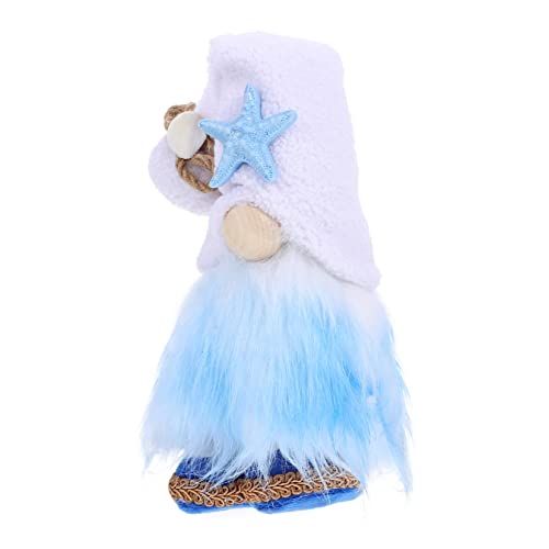 Alipis 2 Stück Hawaiian Style GNOME Doll Handgemachte Tischdekoration Farbige GNOME Figur für Partys für Innen und Außendekoration und Gartenverzierungen von Alipis