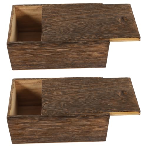 Alipis 2 Stück Holz-Geschenkbox Mit Schiebedeckel Holz-Schmuckschatulle Foto-Aufbewahrungsbox Andenken-Aufbewahrung Organizer Erinnerungsbox Für Hochzeit Geburtstag Alipis 2 Stück Holz-Geschenkbox Mit Schiebedeckel Holz-Schmuckschatulle Foto-Aufbewahrungsbox Andenken-Aufbewahrung Organizer Erinnerungsbox Für Hochzeit Geburtstag von Alipis