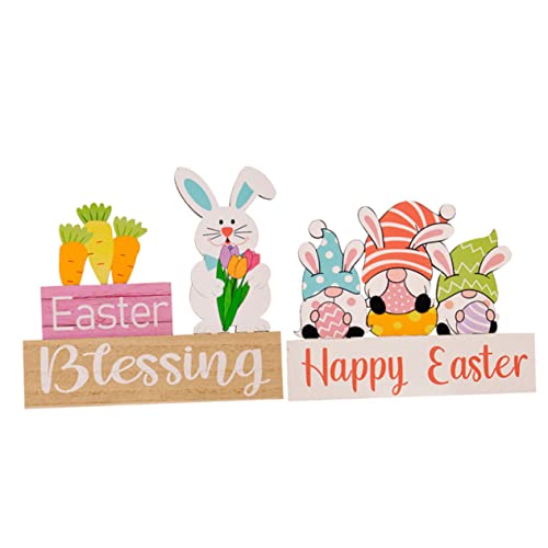 Alipis 2 Stück Holzhasen Ostern Tischdeko Rustikale Osterdeko Osteraccessoires für Kreative Bastelideen und Fröhliche Feststimmung für Zuhause Alipis 2 Stück Holzhasen Ostern Tischdeko Rustikale Osterdeko Osteraccessoires für Kreative Bastelideen und Fröhliche Feststimmung für Zuhause von Alipis