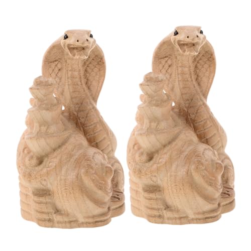 Alipis Jahr Schlange Decor Holz Geschnitzte Schlange Statue Figurine Skulptur für Freunde Familie Alipis Jahr Schlange Decor Holz Geschnitzte Schlange Statue Figurine Skulptur für Freunde Familie von Alipis