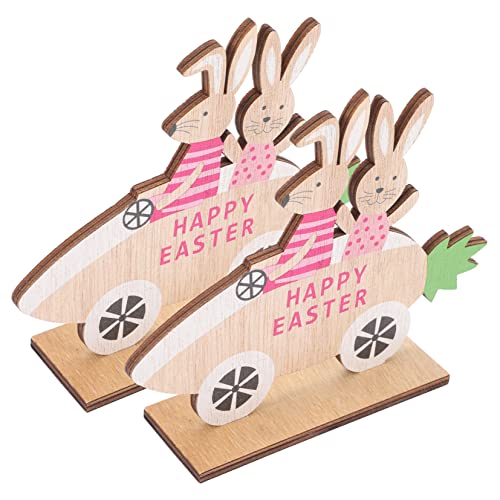 Alipis Ostern Tabletop Handwerk 2 Pack Holz Auto Decor Ostern Party Tisch Ornament Alipis Ostern Tabletop Handwerk 2 Pack Holz Auto Decor Ostern Party Tisch Ornament von Alipis