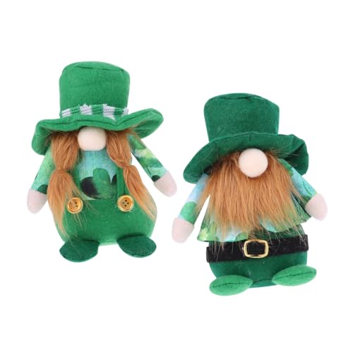 Alipis 2 Stück Saint Patrick's Day Puppen Gesichtslose Dekoration für Zuhause für Partys und Festlichkeiten Vielseitig Einsetzbar für Möbel und Autos Alipis 2 Stück Saint Patrick's Day Puppen Gesichtslose Dekoration für Zuhause für Partys und Festlichkeiten Vielseitig Einsetzbar für Möbel und Autos von Alipis
