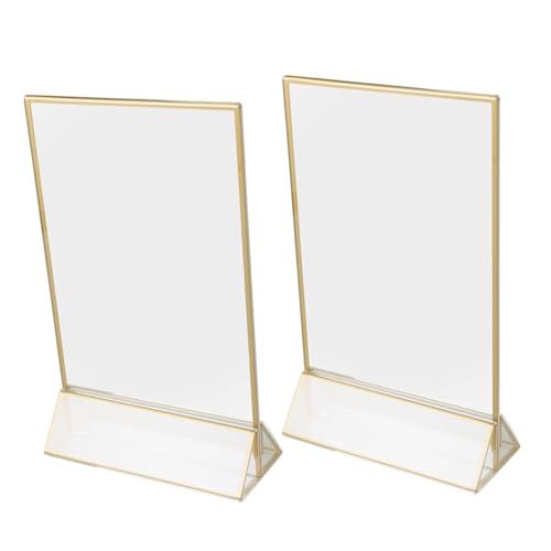Alipis 2 Stück Schreibtisch aus Acryl dekorativ Tischschildständer Flyer Ereignisse Hochzeitszeichen Name Bild steht für Tisch Tischdekoration für die Hochzeit Transparent Alipis 2 Stück Schreibtisch aus Acryl dekorativ Tischschildständer Flyer Ereignisse Hochzeitszeichen Name Bild steht für Tisch Tischdekoration für die Hochzeit Transparent von Alipis