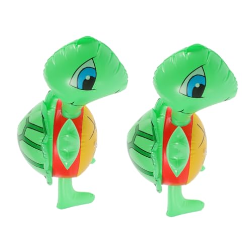 Alipis 2 Stück Teiliges Aufblasbares Schildkröten Party Deko aus Langlebigem PVC Wiederverwendbar Leicht und Tragbar als Poolspielzeug für Meeres Themenfeiern Alipis 2 Stück Teiliges Aufblasbares Schildkröten Party Deko aus Langlebigem PVC Wiederverwendbar Leicht und Tragbar als Poolspielzeug für Meeres Themenfeiern von Alipis