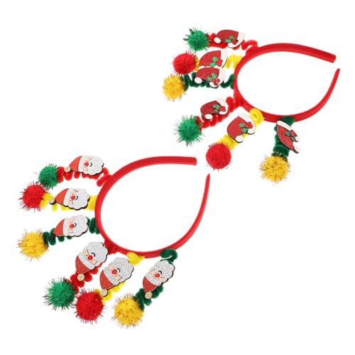 Alipis 2 Stück Teiliges Weihnachts-headband für Mädchen Flexible Bequeme mit Biegsamen Twist-stäben Kreative Festliche Haarreifen für Party Karneval und Feiertagsdekoration Alipis 2 Stück Teiliges Weihnachts-headband für Mädchen Flexible Bequeme mit Biegsamen Twist-stäben Kreative Festliche Haarreifen für Party Karneval und Feiertagsdekoration von Alipis