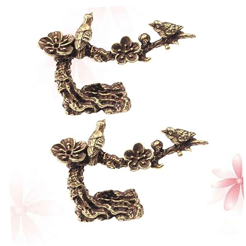 Alipis 2 Stück Vogelornamente Messingfigur Vogelornamente Für Zuhause Tischschmuck Dekoartikel Alipis 2 Stück Vogelornamente Messingfigur Vogelornamente Für Zuhause Tischschmuck Dekoartikel von Alipis