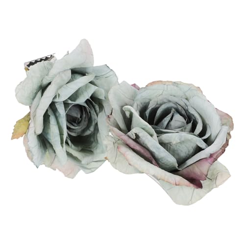Alipis 2 Stück Vorhang-Raffhalter Vorhang-Blumen-Clip Vorhang-Blumen-Fliege-Seil Blumen-Schnalle Dekorative Fenster-Drape-Twist-Raffhalter für Schlafzimmer-Fensterbehandlung Grün von Alipis