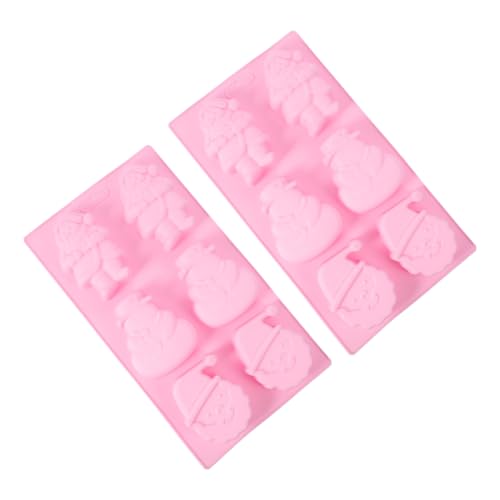 Alipis 2 Stück Weihnachts Silikonform für Kuchen und Seifen Langlebig Antihaftbeschichtet Vielseitig für Eis DIY Weihnachtsschmuck Einfach zu Reinigen für Festtage und Zufällige Farbe Alipis 2 Stück Weihnachts Silikonform für Kuchen und Seifen Langlebig Antihaftbeschichtet Vielseitig für Eis DIY Weihnachtsschmuck Einfach zu Reinigen für Festtage und Zufällige Farbe von Alipis